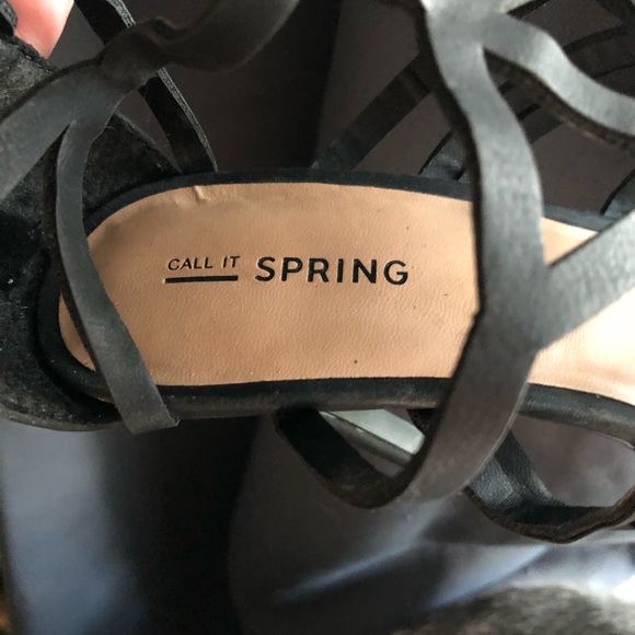 Sexy caged knee high heels - Picture 7 of 7